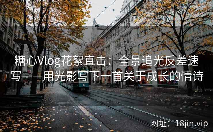 糖心Vlog花絮直击：全景追光反差速写——用光影写下一首关于成长的情诗