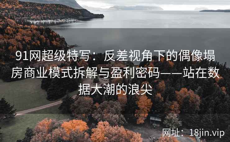 91网超级特写：反差视角下的偶像塌房商业模式拆解与盈利密码——站在数据大潮的浪尖
