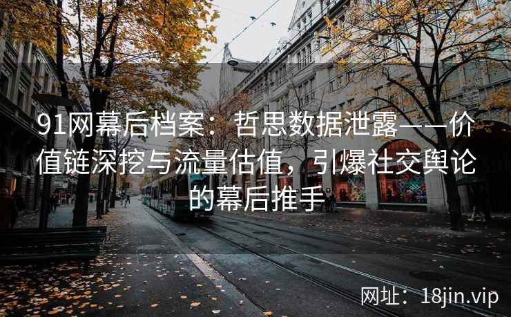 91网幕后档案：哲思数据泄露——价值链深挖与流量估值，引爆社交舆论的幕后推手
